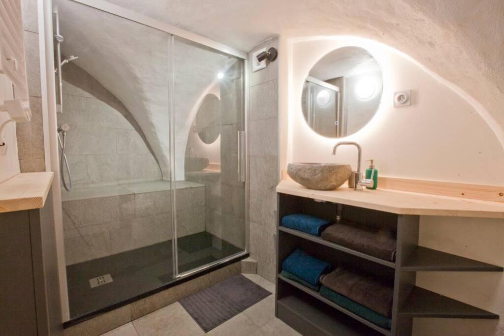 * Calme Et Cozy *Wifi*Vue Imprenable* Apartment Puy-Saint-Andre Bagian luar foto